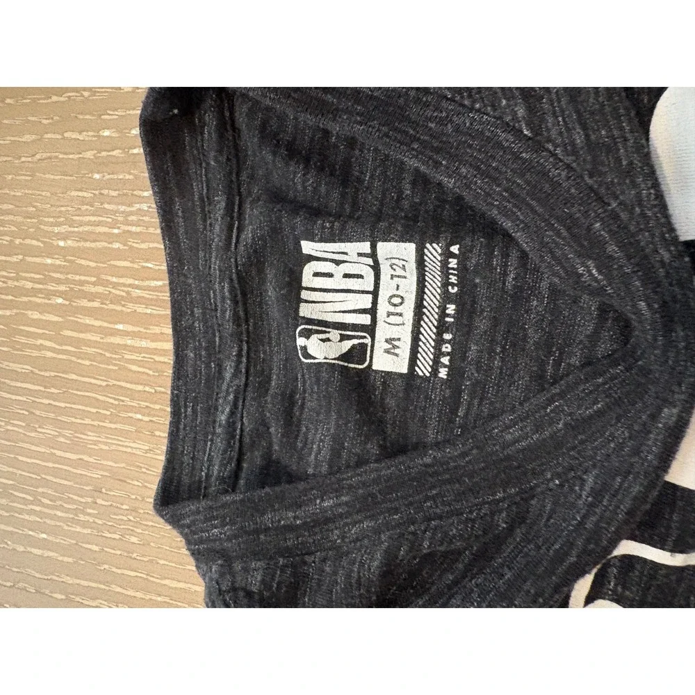 Nike NBA Therma-FIT Youth Medium 3Pc Outfit Set Shirt Joggers Black Athletic EUC